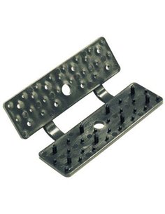 CLIP BOTTONE LEGARETE OMBRA RETTANGOLARE ITALIA CFPZ 50