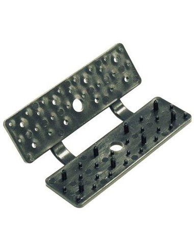 CLIP BOTTONE LEGARETE OMBRA RETTANGOLARE ITALIA CFPZ 50
