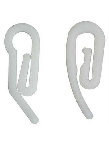 GANCIO X FETTUCCIA A CORDA NYLON BIANCO GRANDE CF PZ 1000