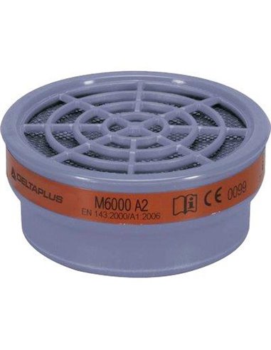 FILTRO X RESPIRATORE A MASCHERA M6400 DELTAPLUS M6000 A2 CFPZ 2