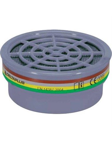 FILTRO X RESPIRATORE A MASCHERA M6400 DELTAPLUS M6000 A B E K1 CFPZ 2