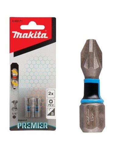 INSERTO CROCE POZIDRIV X AVVITATORE IMPULSI MAKITA PZXMM 2X25 CFPZ 2