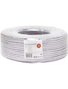 CAVO LAN UTP CAT.5E RAME/PVC GRIGIO NÂ°FILI 8 CFMT 100