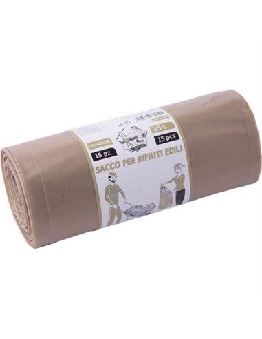 SACCO X RACCOLTA DETRITI EDILI GR 65 MY 120 CM 40X70 CFPZ 15