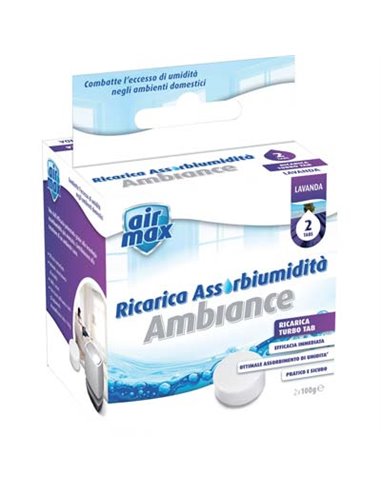 AIRMAX MINI TAB RICARICA LAVANDA NR 2XGR 100