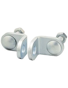 OCCHIOLI FISSI CANCELLO ASSA ABLOY ZINCATI VITE MM 75 REGOLAZ. MM 26 CFPZ 2