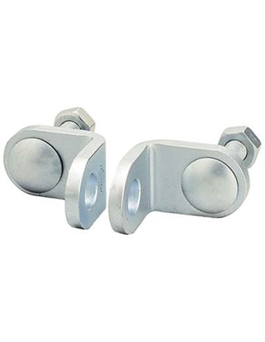 OCCHIOLI FISSI CANCELLO ASSA ABLOY ZINCATI VITE MM 75 REGOLAZ. MM 26 CFPZ 2