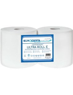 CARTA ASCIUGAMANI A ROTOLO ULTRA ROLL 990 GOFFRATA VELI 2 STRAPPI 990 CFPZ 2
