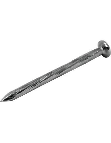 CHIODO TESTA PIANA ELICOIDALE CAVATORTA TEMPRATO ZINCATO CFKG 2,5 MM 3,5X50