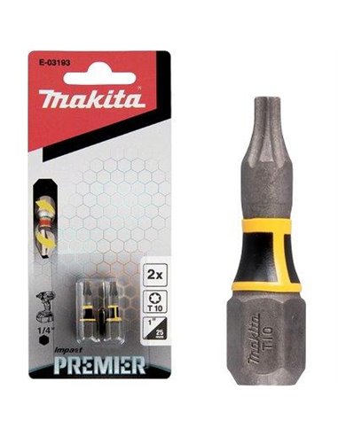 INSERTO TORX X AVVITATORE IMPULSI MAKITA TXMM 10X25 CFPZ 2