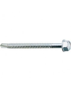 VITE AUTOPERFORANTE METALLO AMBROVIT TECC ZINCATA BIANCA MM 6,3X 45 CFPZ 200