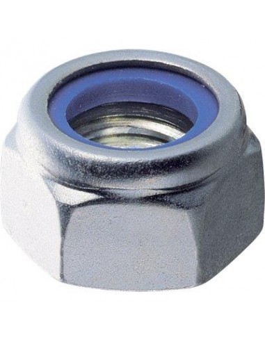 DADO ESAGONALE AUTOBLOCCANTE BASSO ZINCATO M  4 CFPZ 1000