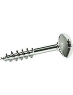 VITE TRUCIOLARE FC PANELVIT TX CHROM MUSTAD  CAVA TX FILETTO PARZIALE MM 7,0X120 CFPZ 100