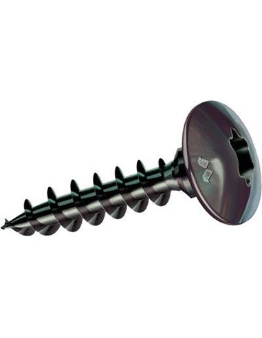 VITE TRUCIOLARE FC PANELVIT TX NEROPLUS MUSTAD  CAVA TX FILETTO INTERO MM 6,0X35 CFPZ 200