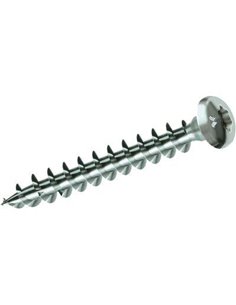 VITE TRUCIOLARE CC PANELVIT TX CHROM MUSTAD  CAVA CC FILETTO INTERO MM 5,0X35 CFPZ 200