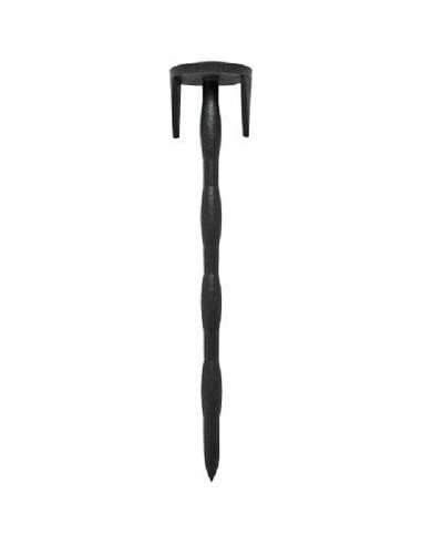 PICCHETTO CHIODO BLOCCA TELO + ALETTE PA NERO DENTATO MM 45X25 H.CM 11 CFPZ 200
