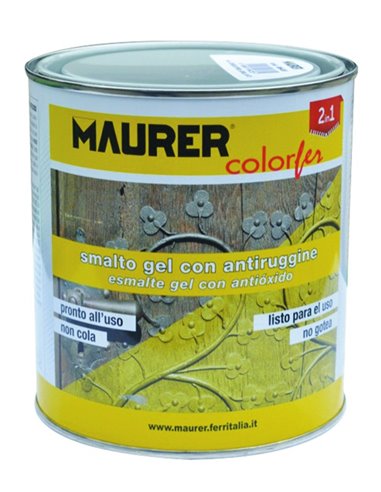 SMALTO GEL COLORFER - ML. 750- ROSSO BRILLANTE