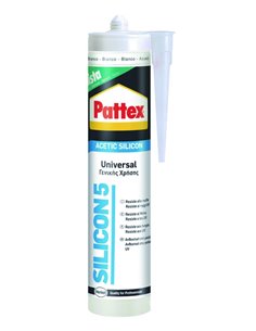 SILICONE ACETICO UNIVERSALE BIANCO