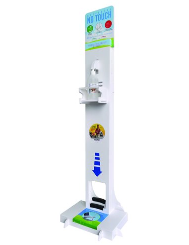 PIANTANA A PEDALE PORTA DISPENSER
