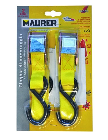 CINGHIA DOPPIA CON MORSETTO RAPIDO
