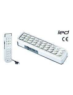 LAMPADA EMERGENZA PORTATILE 30 LED