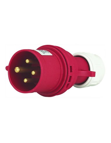 SPINA INDUSTRIALE CEE MOBILE DIRITTA TRIPOLARE IP44 16A