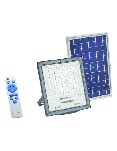 PROIETTORI LED CON PANNELLO SOLARE W50