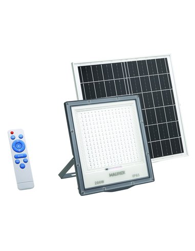 PROIETTORI LED CON PANNELLO SOLARE W200