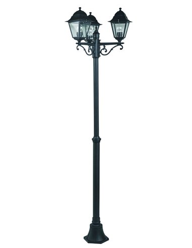 LAMPIONE 3 LUCI PALO TELESCOPICO MOD. CHARME