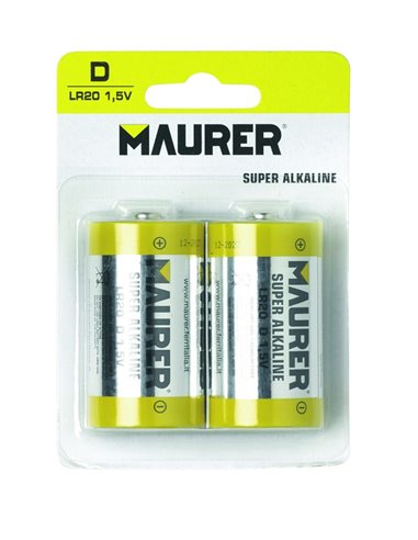PILE ALKALINE TORCIA "D" LR20 1,5 V
