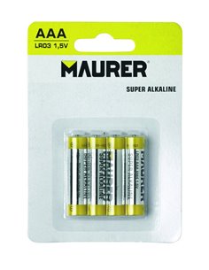 PILE ALKALINE MINISTILO "AAA" LR03 1,5 V