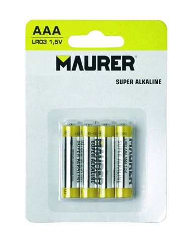 PILE ALKALINE MINISTILO "AAA" LR03 1,5 V