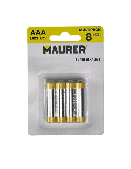 PILE ALKALINE MINISTILO "AAA" LR03 1,5 V