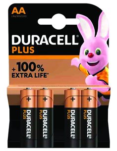 PILE DURACELL PLUS STILO "AA" LR6 1,5V