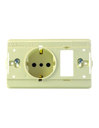 PRESA SCHUKO BASIC + 1P VUOTO