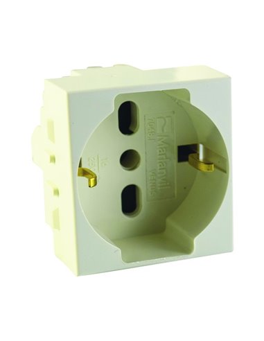 PRESA DI SICUREZZA SCHUKO TRIVALENTE BASIC