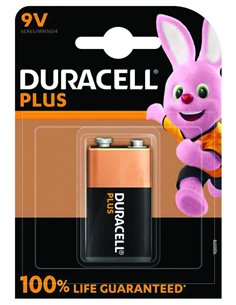 PILE DURACELL PLUS TRANSISTOR 9V