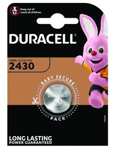 PILE DURACELL SPECIALISTICHE "CR2430" 3V