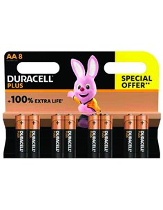 PILE DURACELL PLUS STILO "AA" 1,5V