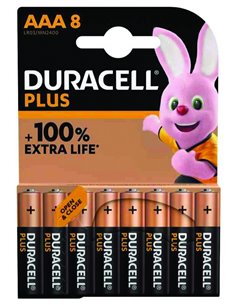 PILE DURACELL PLUS MINISTILO "AAA" 1,5V 2