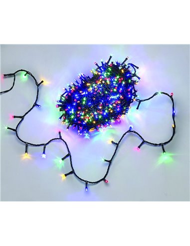 LUCI NATALE CATENA 500 LUCI LED