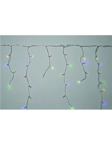 LUCI DI NATALE CATENA A TENDA SFALSATA 345 LUCI LED
