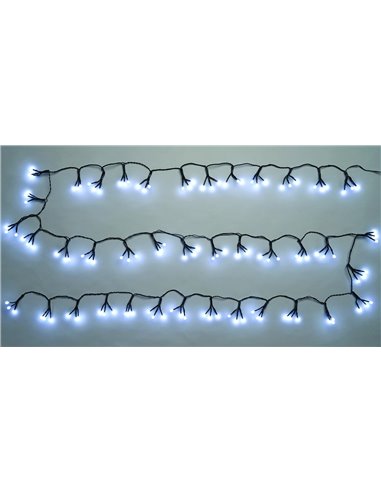 LUCI NATALE CATENA 120 LED A SFERA 1 CM