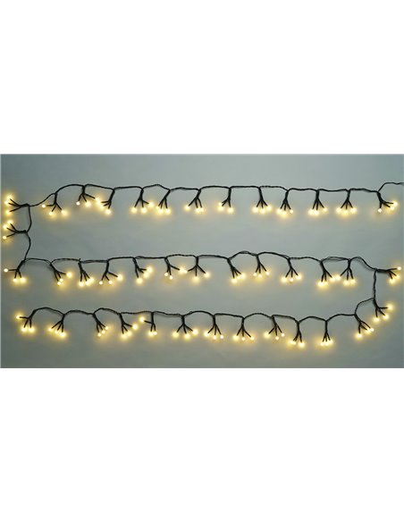 LUCI NATALE CATENA 120 LED A SFERA 1 CM
