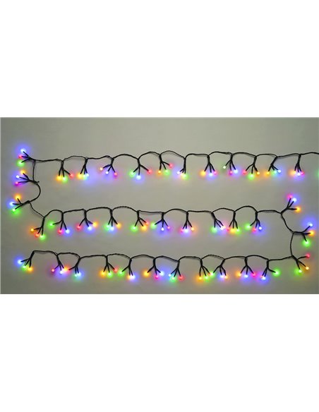 LUCI NATALE CATENA 120 LED A SFERA 1 CM
