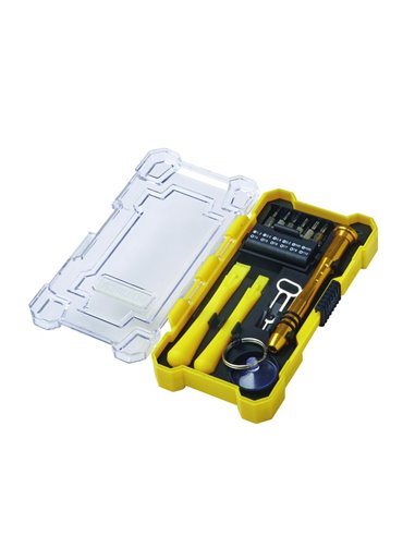 KIT RIPARAZIONE CELLULARE 17 PEZZI