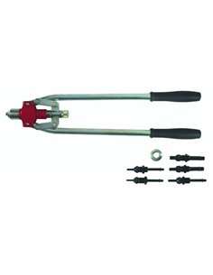 RIVETTATRICE CON MANICI LUNGHI 2 FUNZIONI