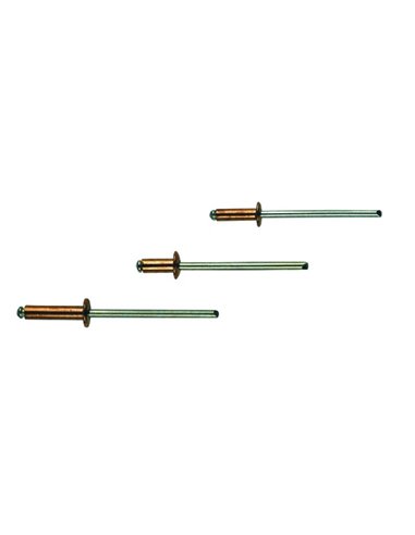 RIVETTI A STRAPPO IN RAME MM. 3,8