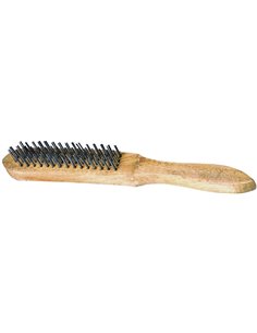 SPAZZOLA A MANO MANICO LEGNO