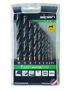 PUNTE HSS SPRINT MASTER SET 10 PEZZI